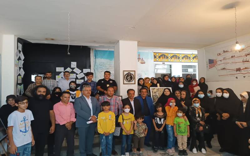 جوانان و نوجوانان هنرمند جنوب کرمان سرمایه های هنری این مرز و بوم  می باشند